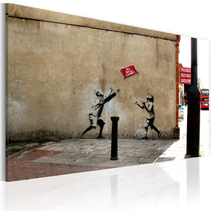 Foto schilderij - No ball games (Banksy)
