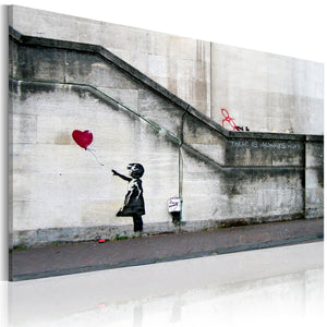 Foto schilderij - There is always hope (Banksy)