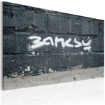 Foto schilderij - Banksy: signature