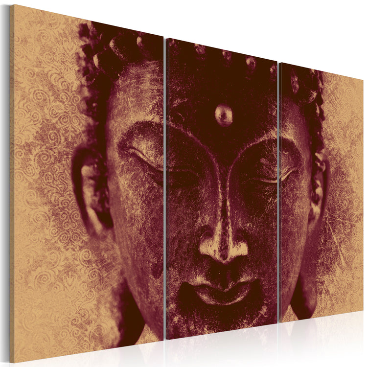 Foto schilderij - Boeddha - gezicht