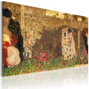 Foto schilderij - Gustav Klimt - inspiratie