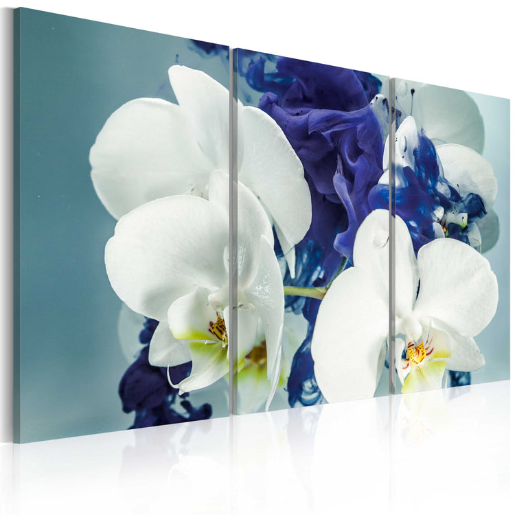 Foto schilderij - Hersenschim orchideeën