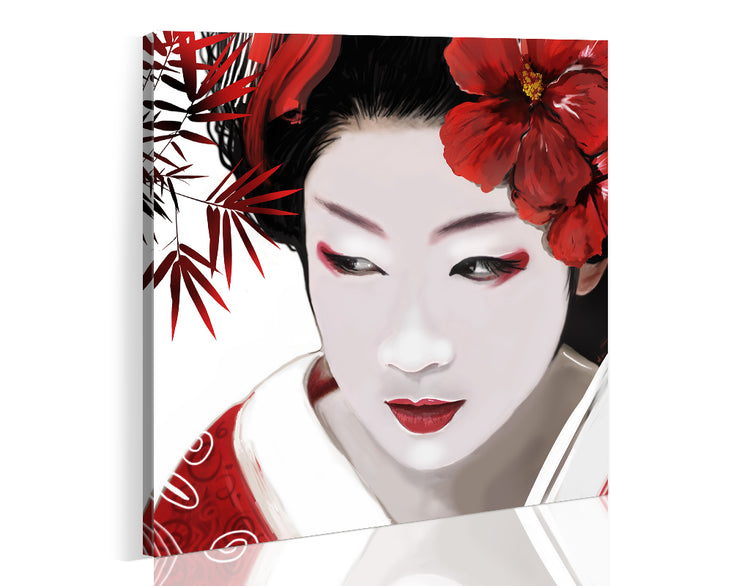 Foto schilderij - Japanese Geisha