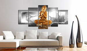 Foto schilderij - Buddhist prayer