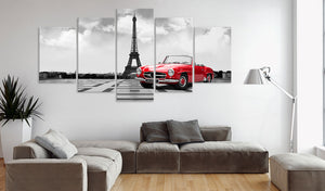 Foto schilderij - Parisian car