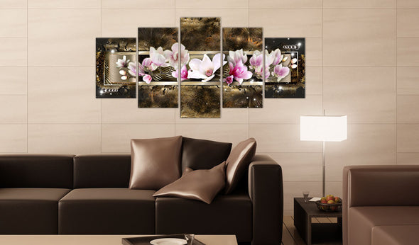 Foto schilderij - The dream of a magnolia