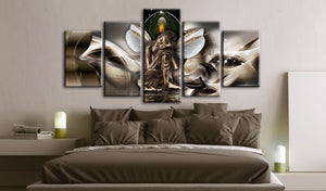 Foto schilderij - Winged Buddha