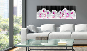Foto schilderij - Orchids In Water