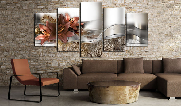 Foto schilderij - Lily Marsala and Abstraction