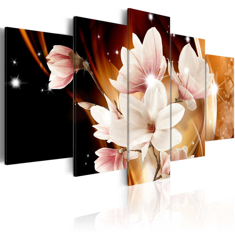 Foto schilderij - Illumination (Magnolia)