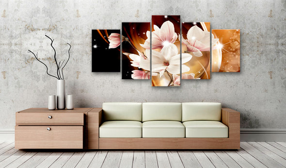 Foto schilderij - Illumination (Magnolia)