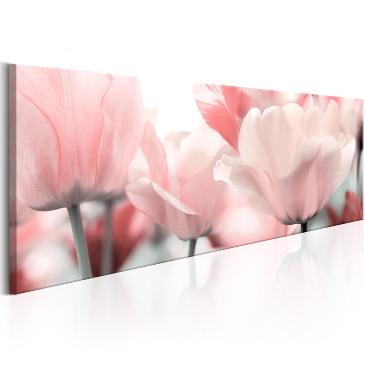 Foto schilderij - Pink Tulips