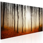 Foto schilderij - Autumnal Fog