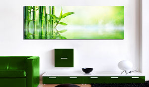 Foto schilderij - Green Bamboo