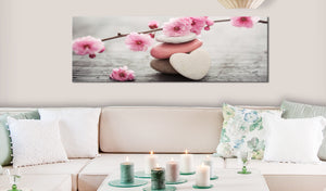Foto schilderij - Zen: Cherry Blossoms
