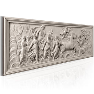 Foto schilderij - Relief: Apollo and Muses