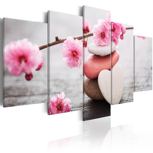 Foto schilderij - Zen: Cherry Blossoms III
