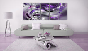 Foto schilderij - Purple Gale