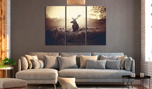 Foto schilderij - Lurking Deer I