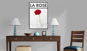 Foto schilderij - La rose