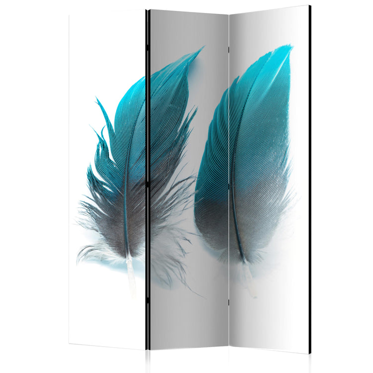 Kamerscherm - Blue Feathers