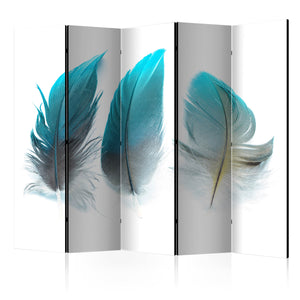 Kamerscherm - Blue Feathers II