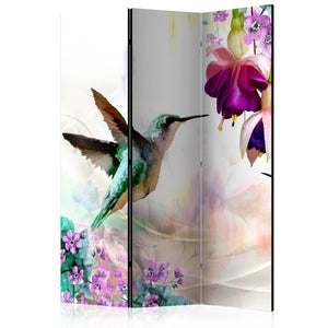 Kamerscherm - Hummingbirds and Flowers