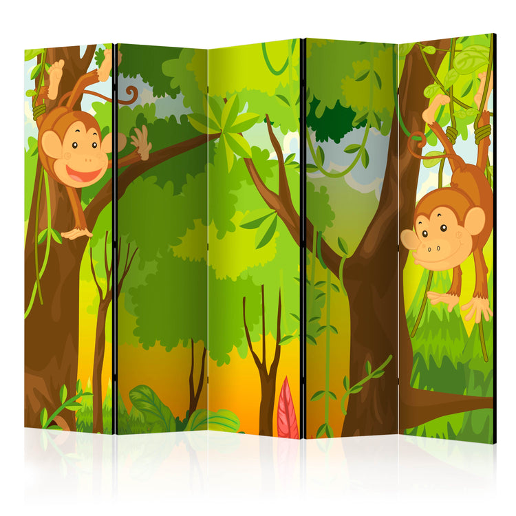 Kamerscherm - Jungle - Monkeys II