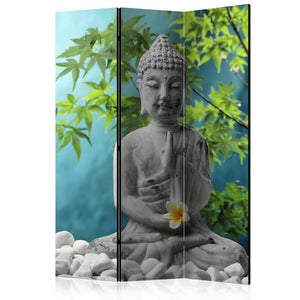 Kamerscherm - Meditating Buddha