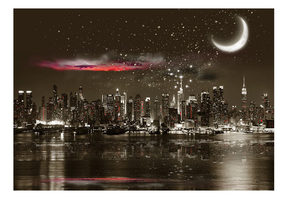 Fotobehang - Starry Night Over NY