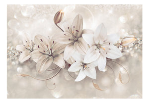 Fotobehang - Diamond Lilies