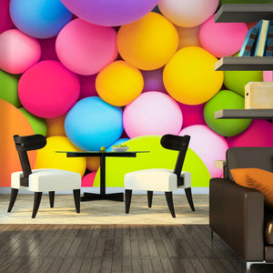 Fotobehang - Colourful Balls