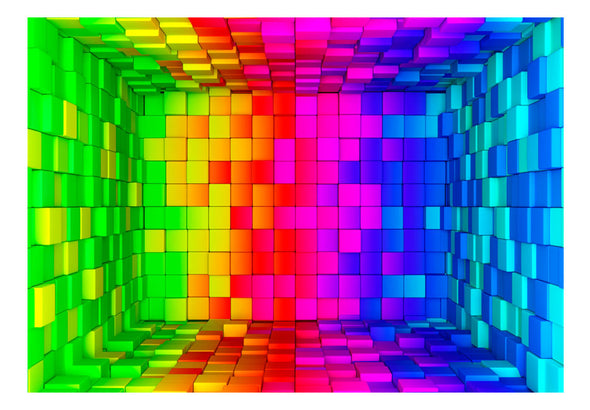 Fotobehang - Rainbow Cube
