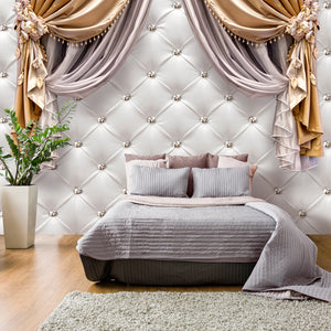 Fotobehang - Curtain of Luxury