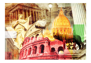 Fotobehang - Rome - collage