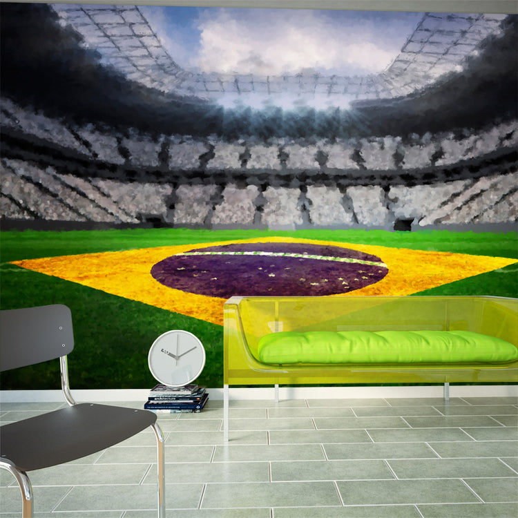 Fotobehang - Brazilian stadium