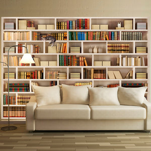 Fotobehang - Home library
