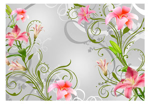 Fotobehang - Subtle beauty of the lilies III