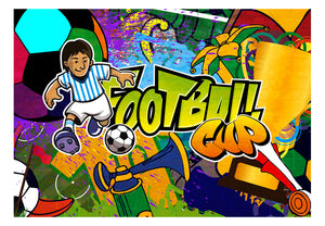 Fotobehang - Football Cup