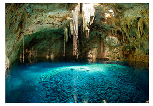 Fotobehang - Stalactite cave