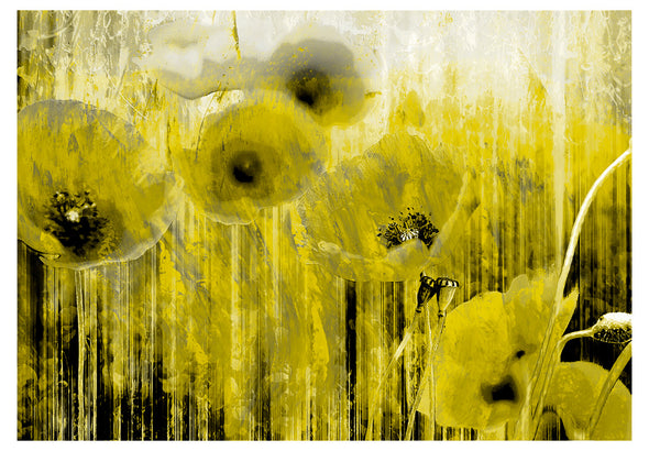 Fotobehang - Yellow madness