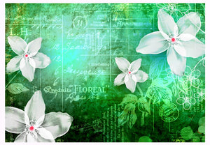 Fotobehang - Floral notes III