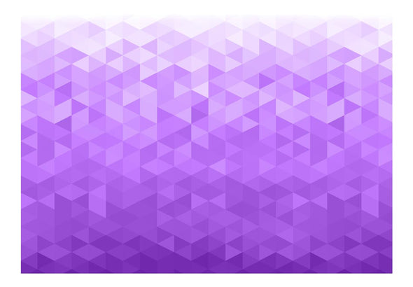 Fotobehang - Violet pixel