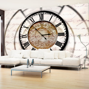 Fotobehang - Clock movement