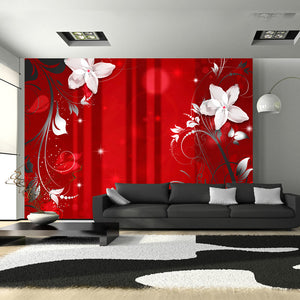 Fotobehang - Flowering scarlet