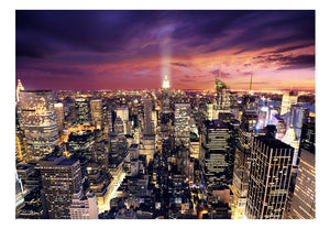 Fotobehang - Evening in New York City