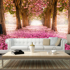 Fotobehang - Pink grove