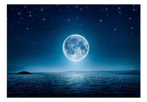 Fotobehang - Moonlit night