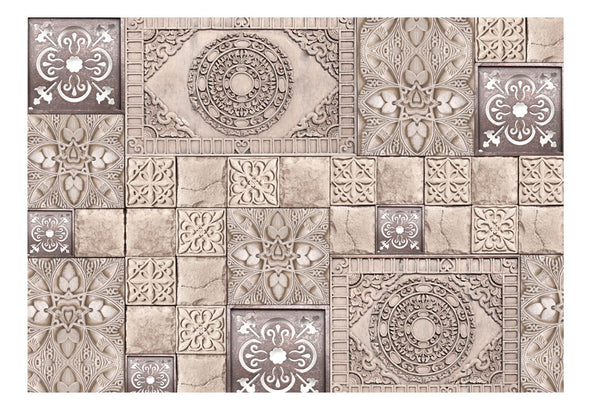 Fotobehang - Stone tile