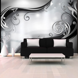 Fotobehang - Grey wall